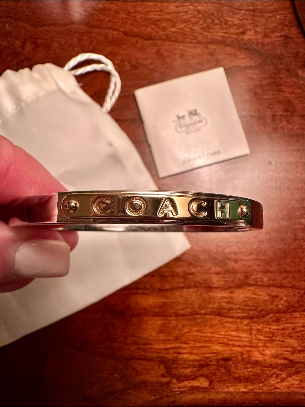 Coach Bangle Bracelet